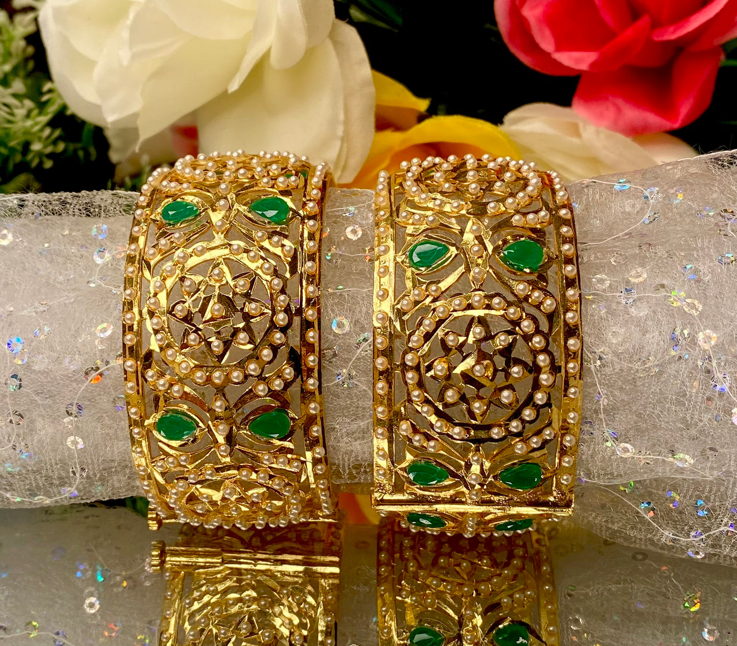 Preet Bangles (Emerald)